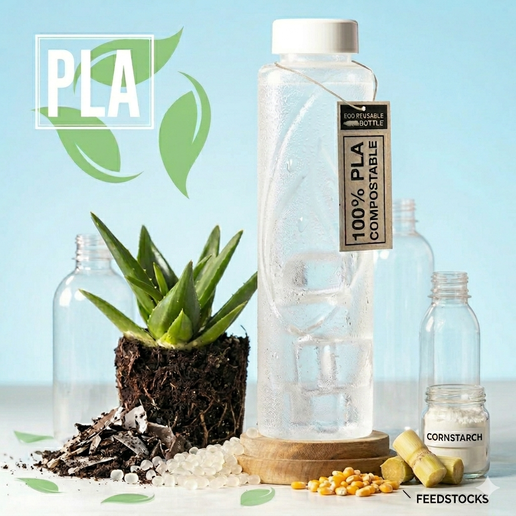 Muscular Monk PLA Bottle